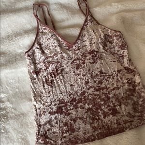 Crushed Velvet Tank
